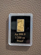 1/200 Oz Gold 9999, Wien, Vienna, Stephansdom, Zertifikat, 10 Dollar Solomon