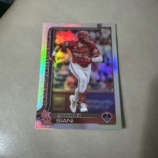 2025 Topps Series 1 Michael Siani #289 Rainbow Foil - St. Louis Cardinals