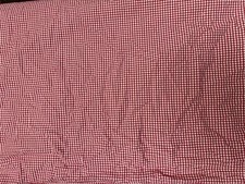 Pottery Barn Kids Pink Gingham Check Duvet Cover Full/Queen Pillowcase
