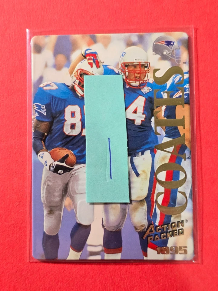 1995 Action Packed #4 Ben Coates, cd1 - Image 3 of 3