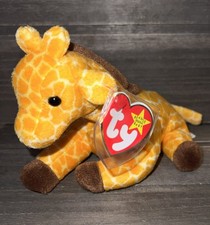 Retired 1995 TY Beanie Babies Twigs the Giraffe Collectible Mint Condition