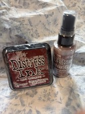 Aged Mahogany Distress Ink Pad And Aged Mahogany Distress Oxide Spray Set