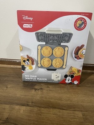 Dash Disney Mickey Mouse No-Drip Waffle Maker 