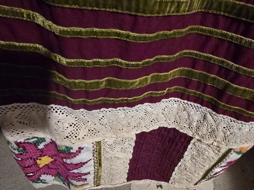 RARO Maxi Vestido De Colección Por Artista Georgia Charuhas Talla 10 Renacimiento Prairie Gunne Foto 3 de 4