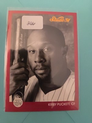 KIRBY PUCKETT 1991 STUDIO #90 FREE SHIPPING