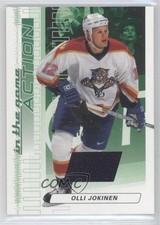2003 ITG Action Game-Used Jerseys Montreal Card Show 1/1 Olli Jokinen #M-132 0a7