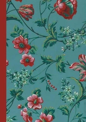 Carnet Blanc, Motif Fleurs, Papier Peint 18e by Sans Auteur (French) Paperback B