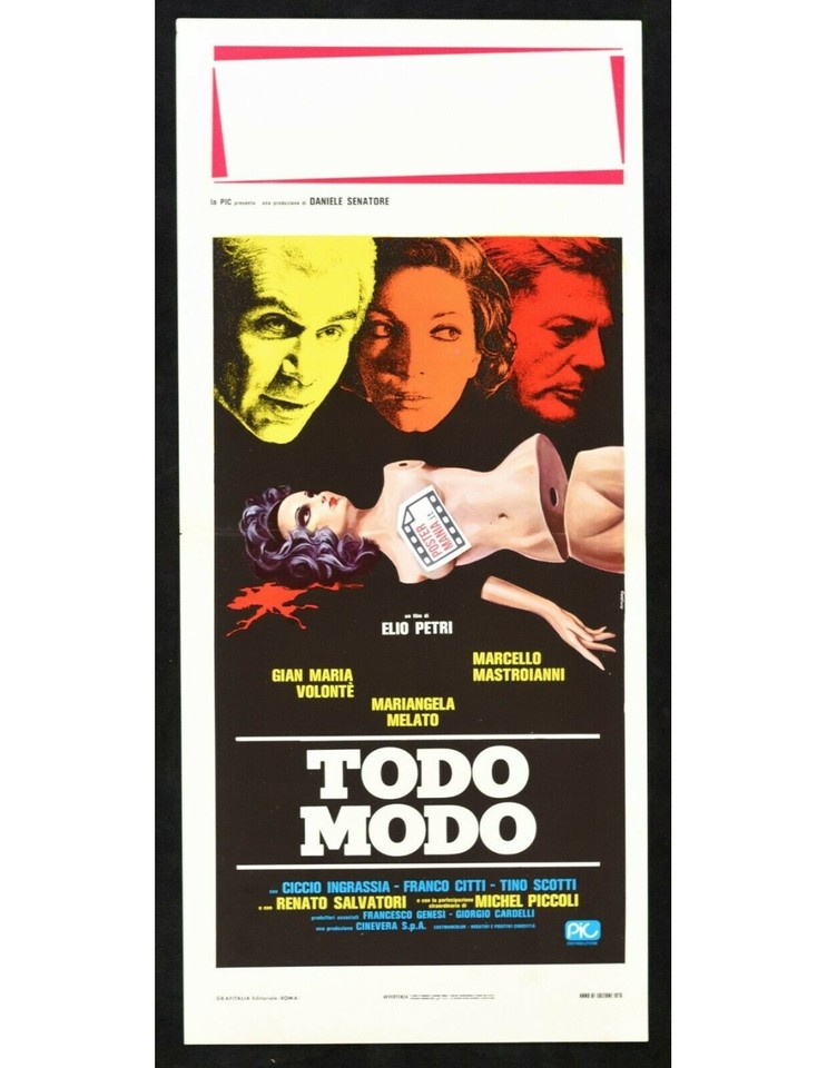 Locandina di Todo modo (1976)