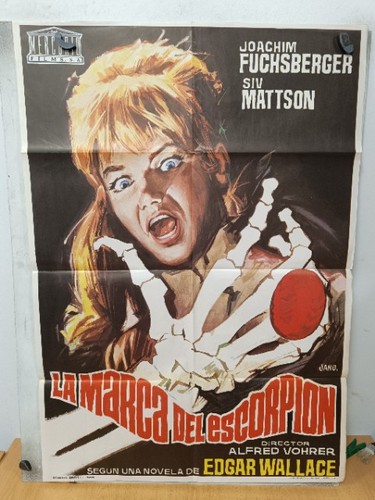 658       LA MARCA DEL ESCORPION EDGAR WALLACE JOACHIM FUCHSBERGER 