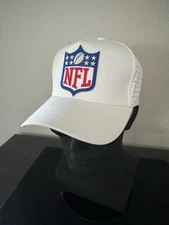 NFL SHIELD REFEREE OFFICIALS WHITE GAMEDAY STYLE MOISTURE WICKING SNAPBACK HAT