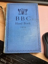 BBC HAND BOOK 1929 YEAR OF SECOND ISSUE, Amazing full page advertising