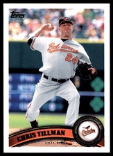 Chris Tillman 2011 Topps #636 Orioles MLB READ FREE SHIPPING AutographDen