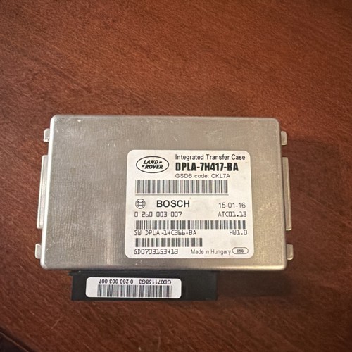 Transfer box differential control module