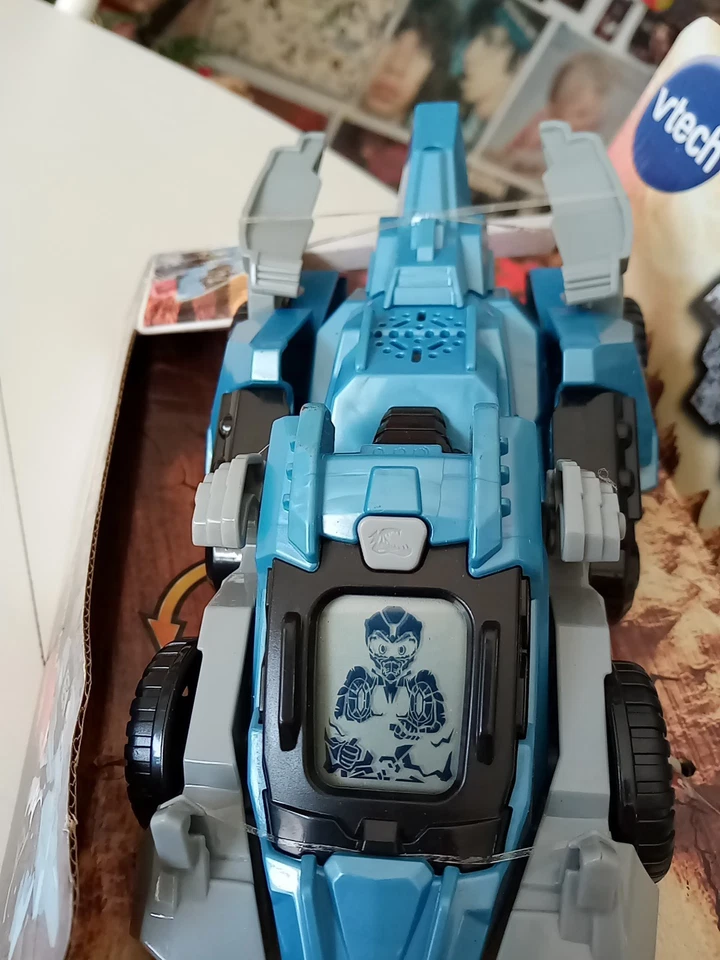 VTech Switch Go Velociraptor Light & Sound Race Car Dinosaur Vehicle - Image 2 of 4