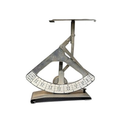Vintage 1940s Hamilton Postal Scales Metal Balance Pendulum Office Scale 8 oz