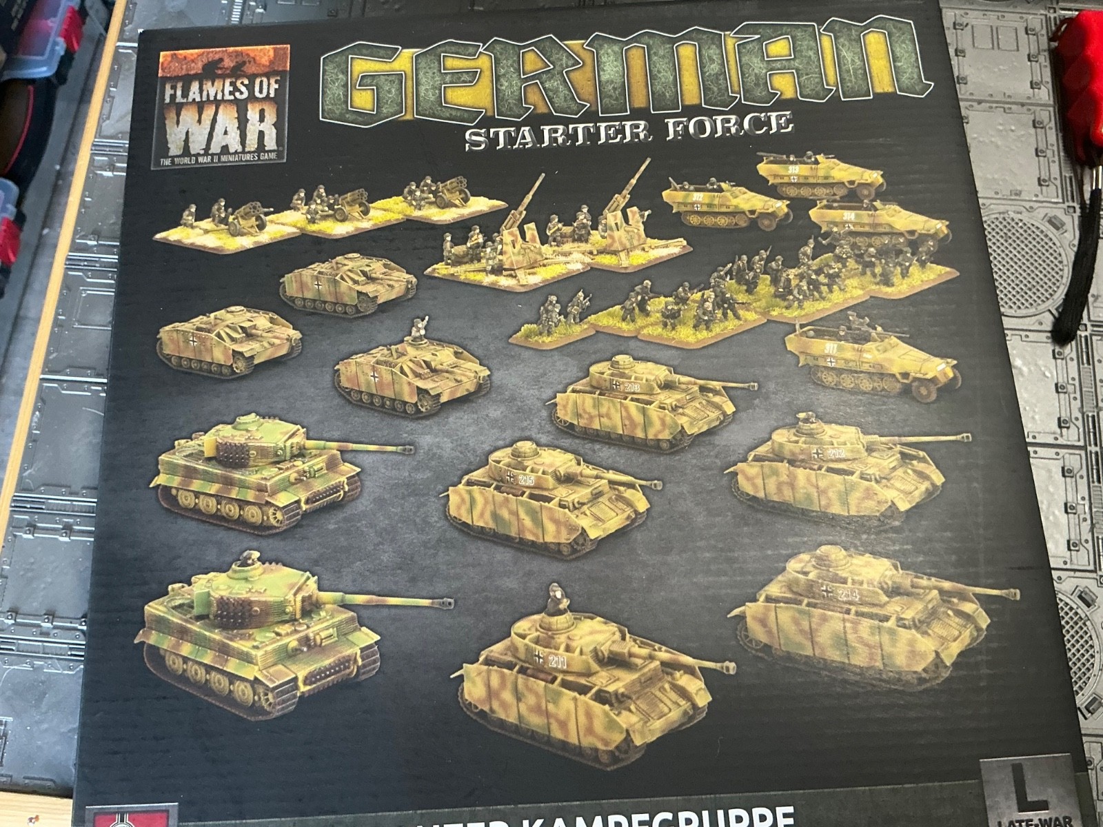 Flames of War: German ""Panzer Kampfgruppe"" Army Deal - Brand New & Sealed