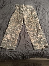 US Military US Army ACU Camo Trousers in Size L Short