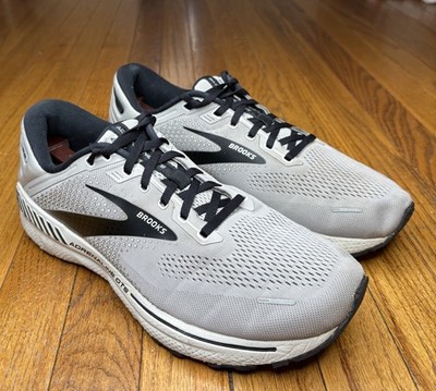 Brooks Adrenaline GTS 22 Men's Size 11.5 Extra Wide 4E Grey Black 1103664E012