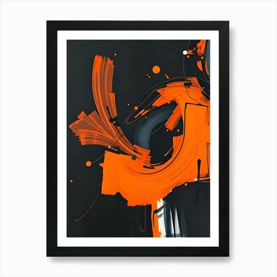 Abstraktes Gemälde 8 Kunstdrucke gerahmt Wandbild Poster Leinwanddruck Bild