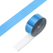 5x5mm Self Adhesive Mirrors Mosaic Tiles, 2500 Pcs Mosaic Sticker, Light Blue