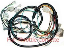 US MADE 1980 Corvette Wiring Harness Forward Front Lamp No Tape Player Option C3