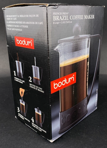 Bodum French Press Kenya Coffee Assam Teapot Bistro Bread Basket Warmer Lot of 6 - Picture 19 of 24