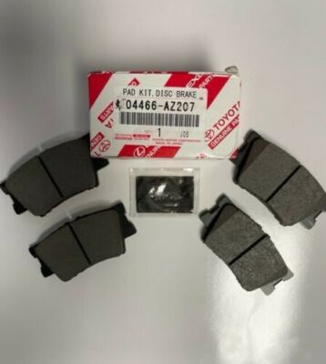   Genuine Toyota Camry OEM Rear Brake Pads Set of 4 04466-AZ207 2009-2018 Rav4
