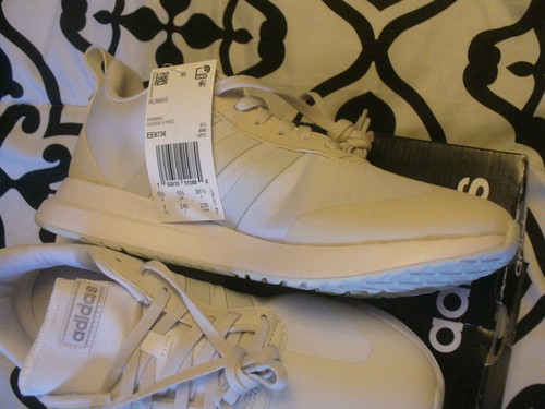 Adidas Girls Cloud Foam RUN60S EE9736 Girls Sneakers,White Size 7 NEW - Picture 5 of 9