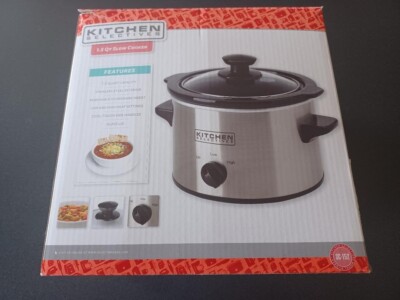 1.5 Quart Slow Cooker Kitchen Selectives BRAND NEW IN BOX 
