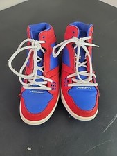 Jordan 1 Flight GS 374452-607 Red Blue size 6 Youth Women's Size 8