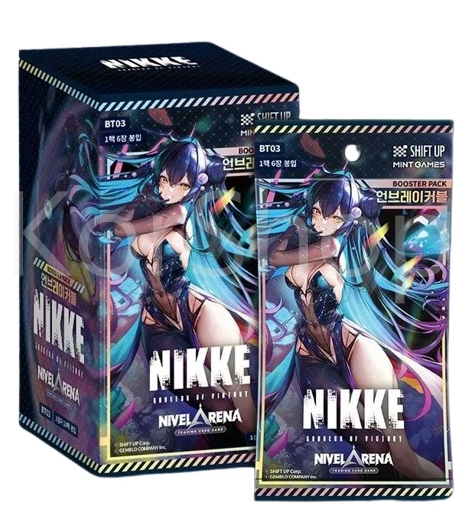 Nikke Goddess Of Victory [NIVEL ARENA BT03] Unbreakable 24 Packs