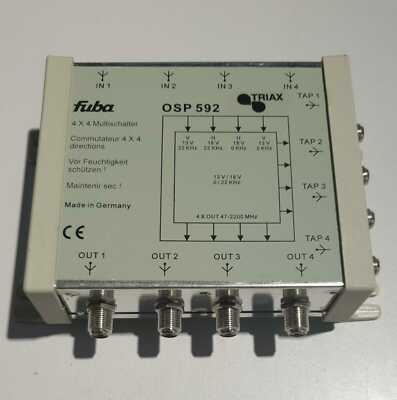 Triax Fuba OSP 592 4x4 Multischalter Antenne SAT / 336