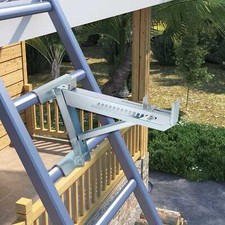 18In Width Steel Ladder Jacks 500KG Stage Up Work Ladders Stander Stabiliser 2pc