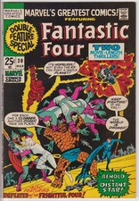 Marvel's Greatest Comics #30 Marvel Comics 1971 VF 8.0 Reprints FF37-38, ST127