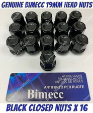 Alufelgen Bimecc B geschlossen Muttern x 16 M12x1,5 Opel Ascona Kadett Karl Manta