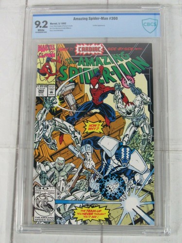 The Amazing Spider-Man #360 CBCS 9.2 WP Mar. 1992 Marvel Comics 18-OEAE54E-003
