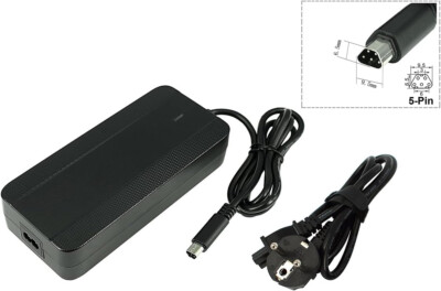 E-BIKE Ladegerät 5-Pin 4A (42V) für 36V E-Bike COS-TYL1-UY105B
