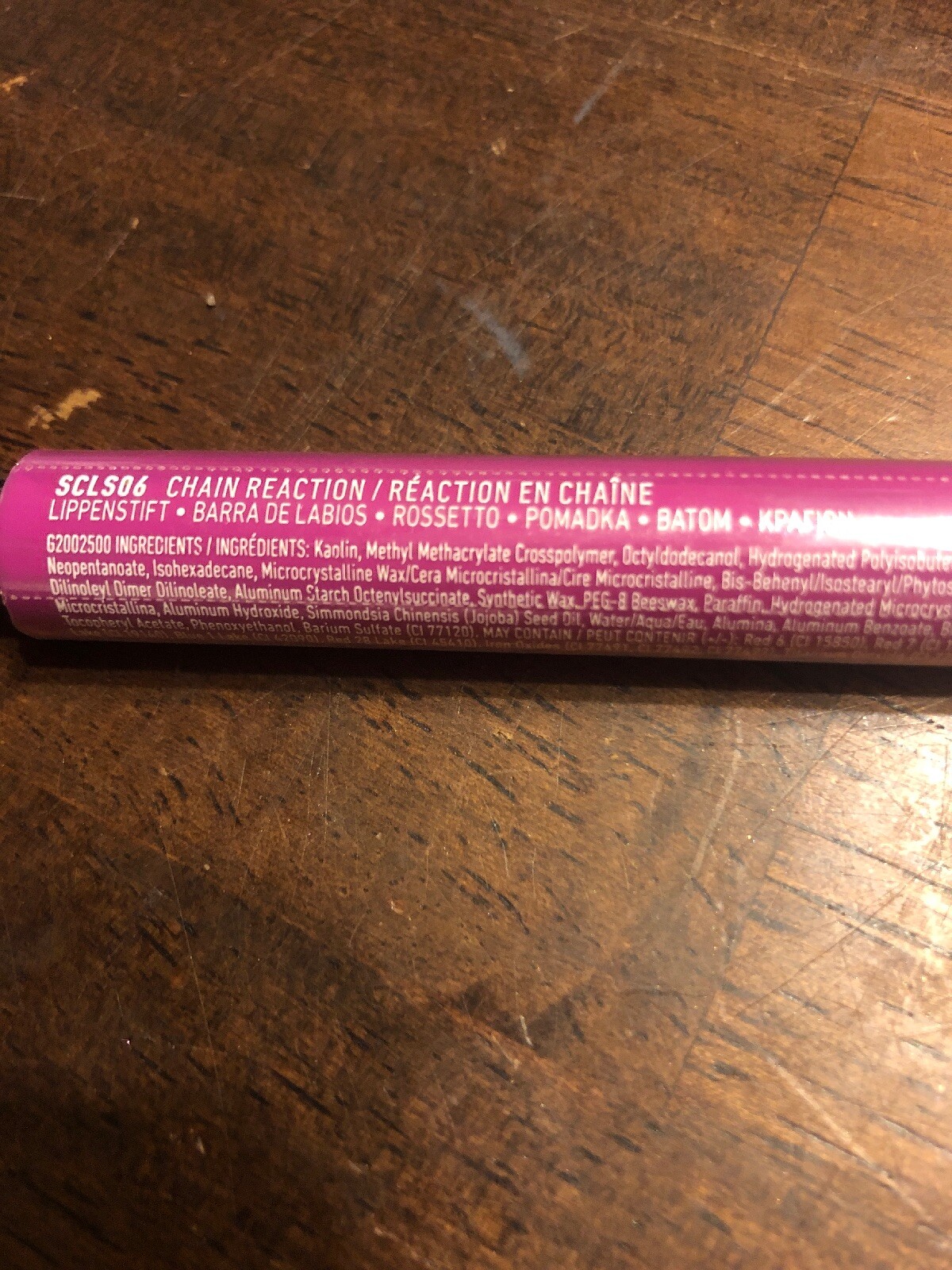 Nyx Super Cliquey Matte Lipstick Scls06 Chain Reaction