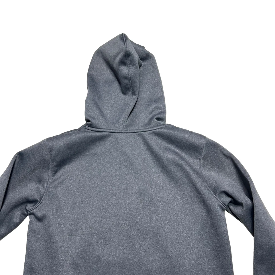 Under Armour Storm Fleece Cold Gear Hoodie Womens Medium Charcoal Sweatshirt - Image 4 of 4