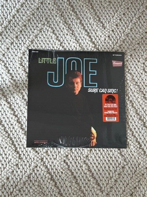 JOE PESCI - LITTLE JOE SURE CAN SING! 2024 RSD CLEAR ORANGE LP, 2000 COPIES! NEW