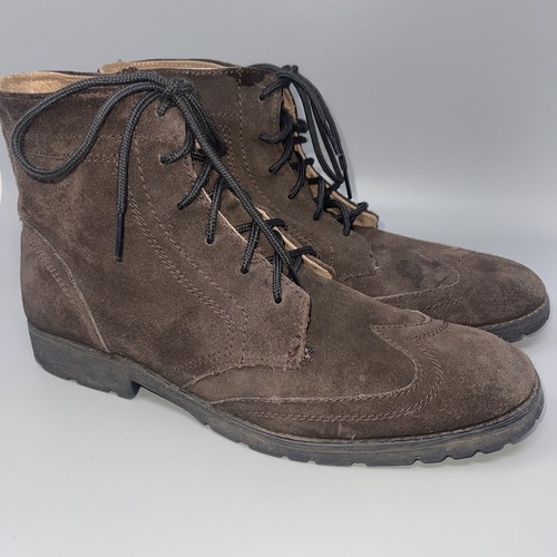 Marc New York Andrew Marc Taille Homme boots Brown Suede men's size 12