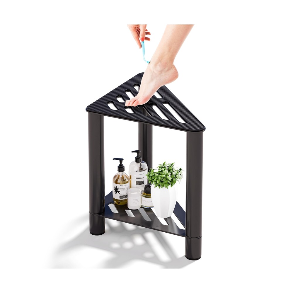 Shower Stool for Shaving Legs, Shower Bench for Inside Shower, Corner Shower ... Shower Stool for Shaving Legs, Shower Bench for Inside Shower, Corner Shower ...