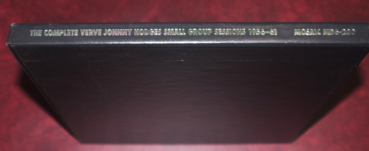 Mosaic MD6-200 Complete Verve Johnny Hodges Sessions 1956-61 #0784
