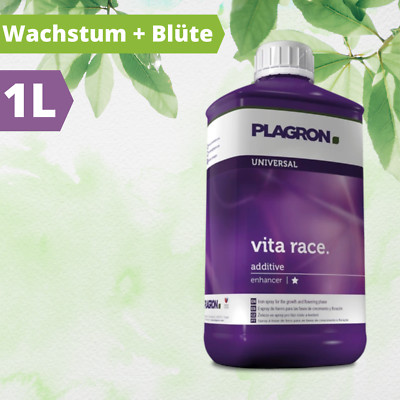 Plagron Vita Race 1L Eisenspray Wachstum Blüte Blattgrünbildung Growbox