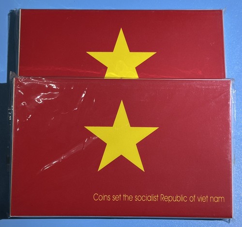 Viet Nam Socialist Republic 2003 5 Coins Unc Mint Set in Paper Case Full Issue - Picture 3 of 3