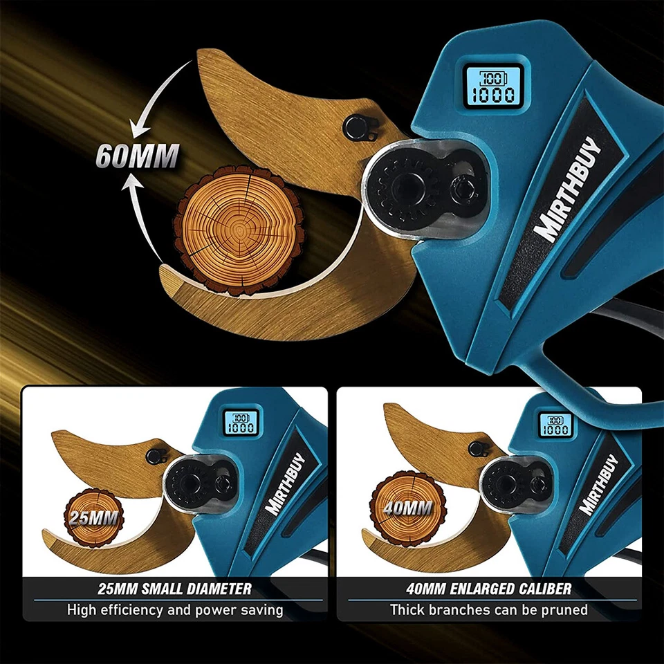 Elektrische Akku Astschere Kettensäge Strauchschere Einhandsäge Für 18V Makita - Bild 3 von 4