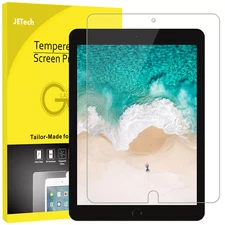 JETech Tempered Glass Screen Protector for 2017 iPad Pro 10.5 & 2019 iPad Air 3