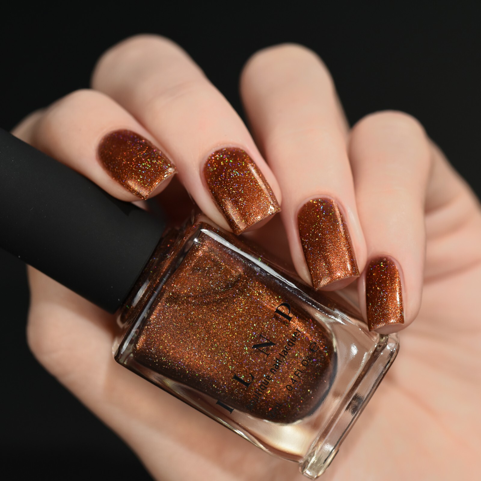 ILNP Cabin Fever - Burnt Orange Holographic Nail Polish | eBay