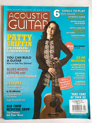 Acoustic Guitar Magazine September 2007 Number 177 Patty Griffin