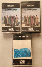 Foreigner Cassette Lot Of 5 Double Vision Agent Provocateur Self-Titled Records